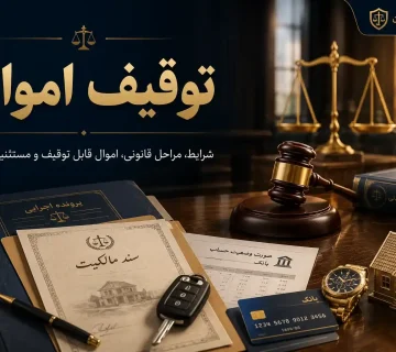 توقیف اموال