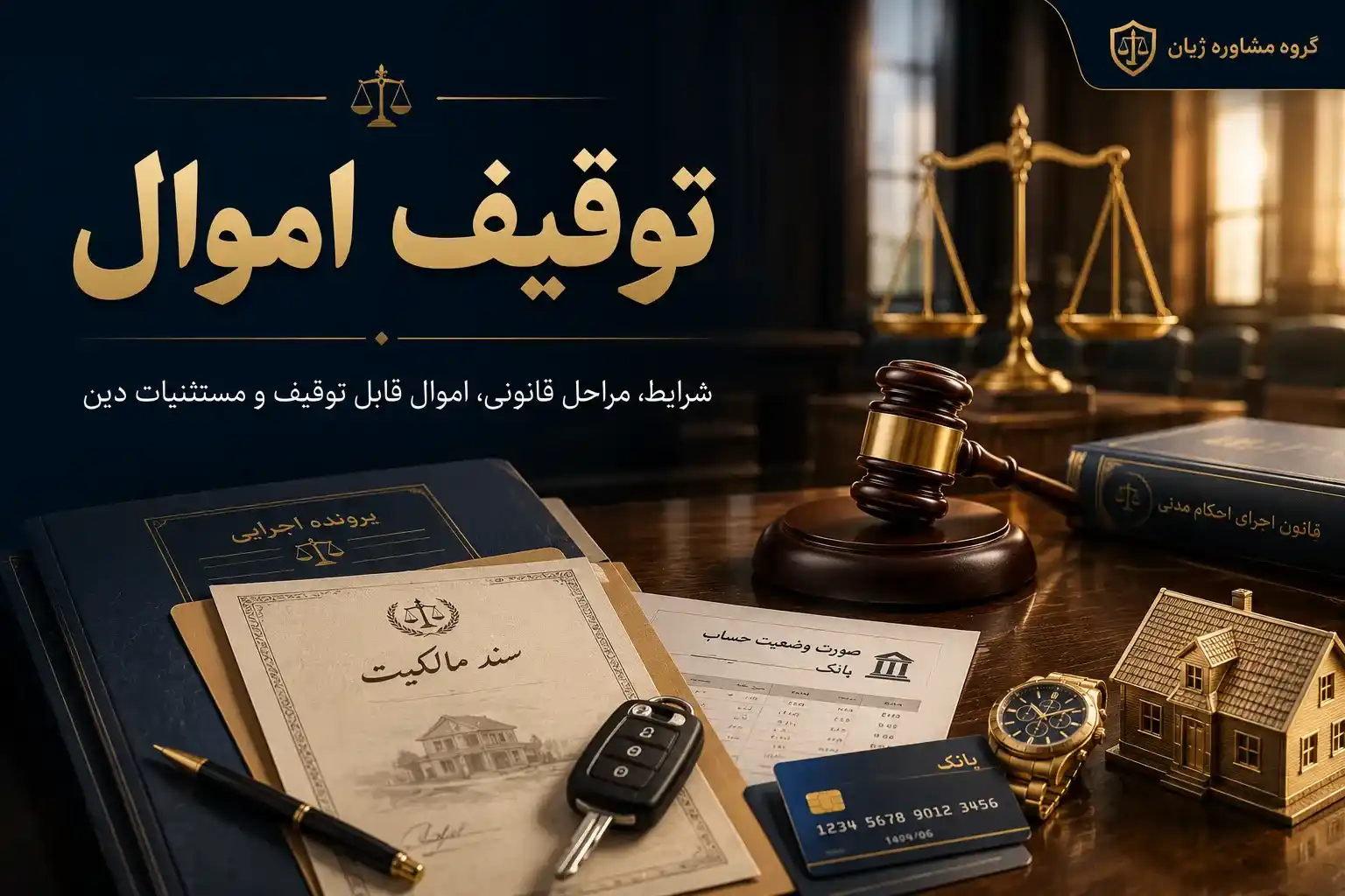 توقیف اموال