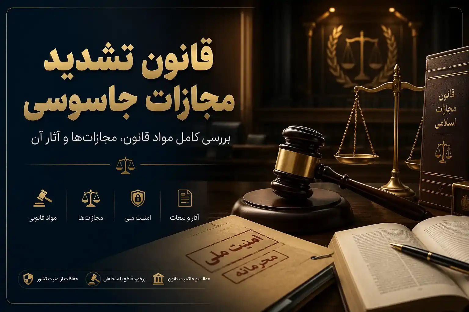 قانون تشدید مجازات جاسوسی چیست ؟