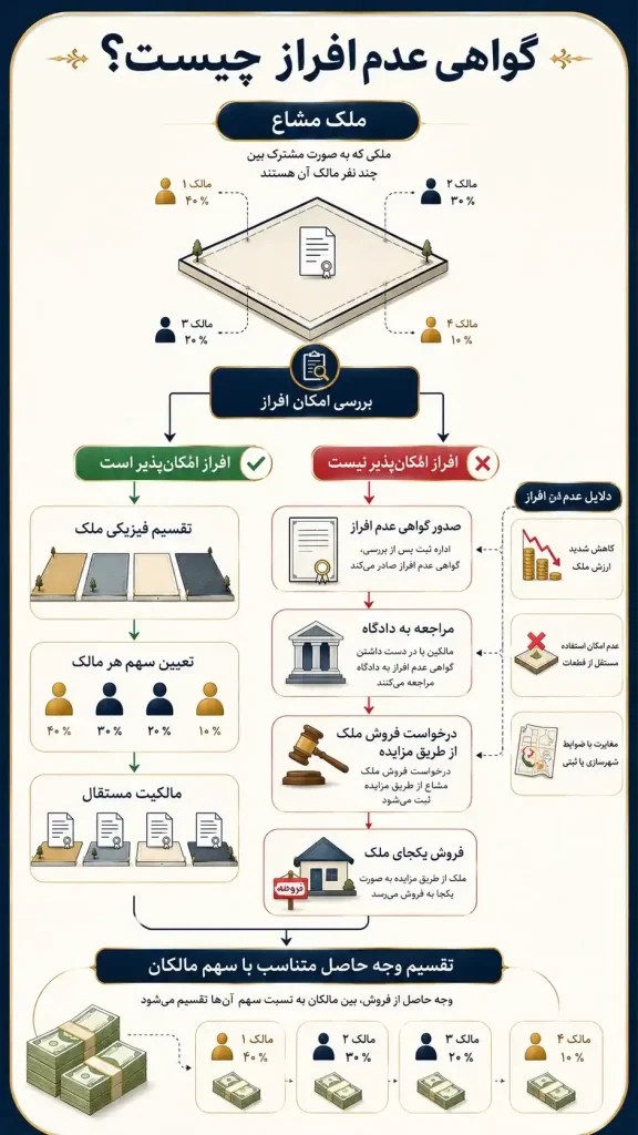 گواهی عدم افراز